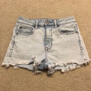 american eagle jean shorts